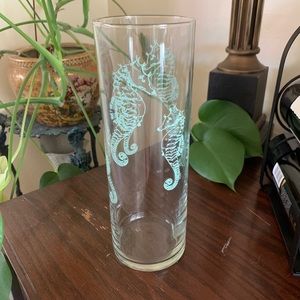 Seahorse Imprinted Vase